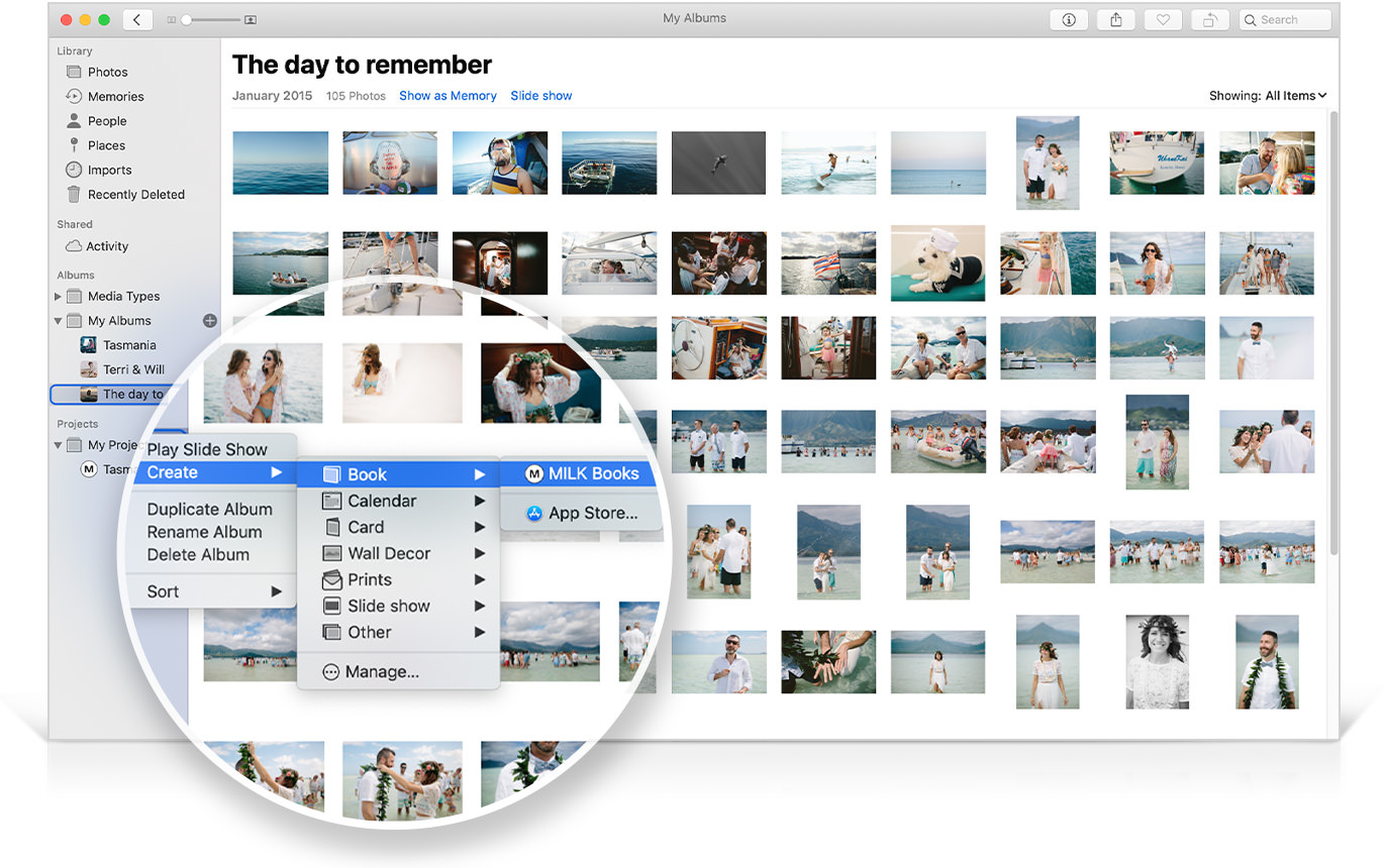 can apple gift cards be used for calendar projects on a mac